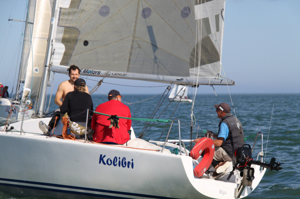 Jaht Kolibri, kapten Roman Mickevic, Usma klubi, Läti. Foto: Piret Salmistu