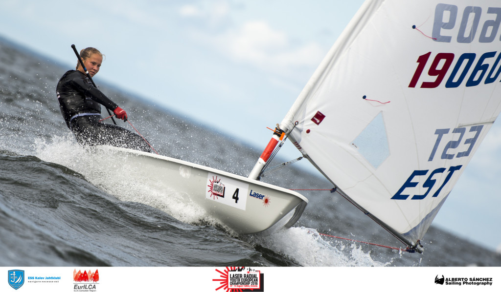 Maris Seersant EST190609, Tallinna Jahtklubi - Laser Radial Noorte Euroopa Meistrivõistlused 2016 - 10.08.2016 - foto Alberto Sanchez 