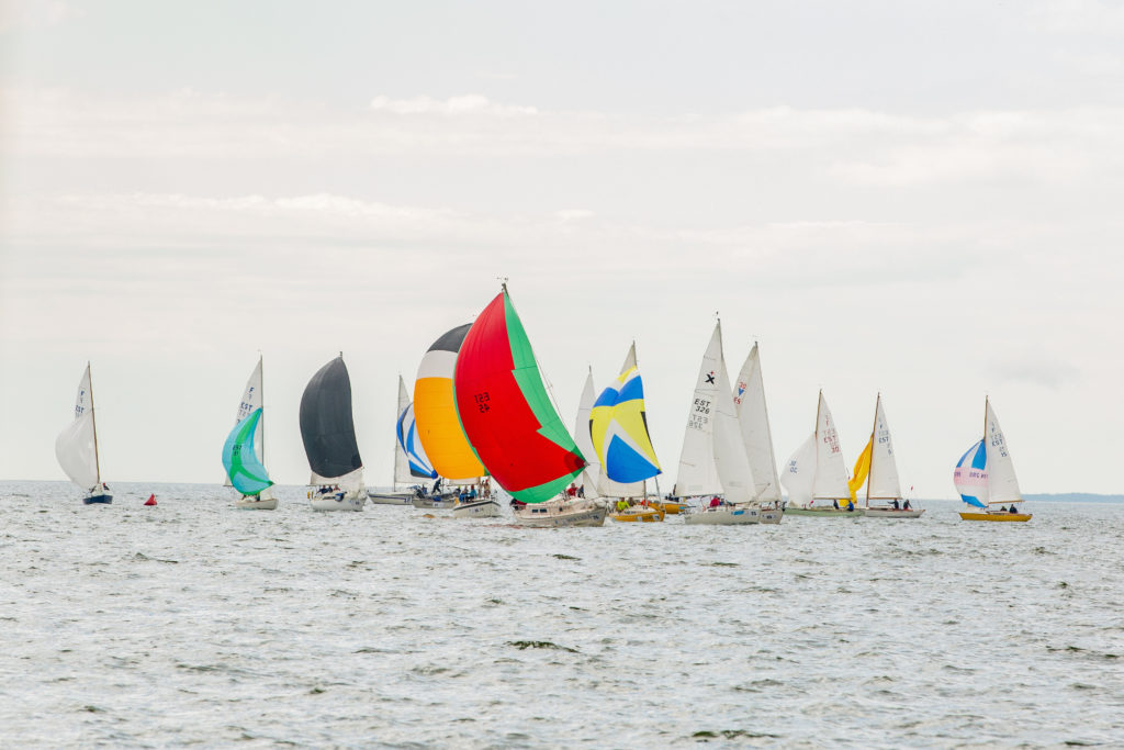 ESTLYS III ja Folkboot grupi jahid ProMarine-KJK lühirajal - foto Aron Urb