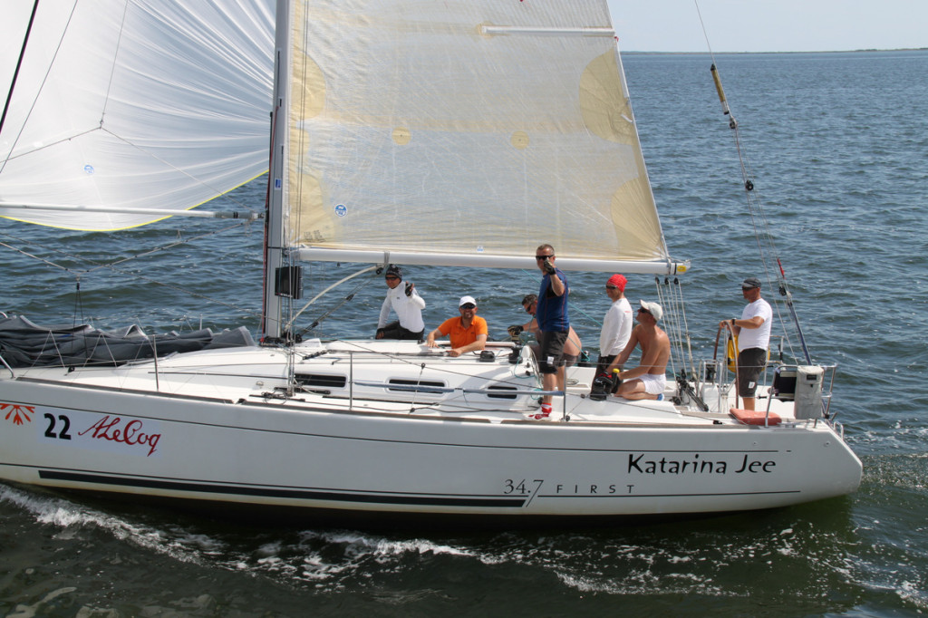 Katariina Jee, kapten Mart Tamm. Foto: Piret Salmistu